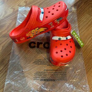 New Crocs Classic Clog Cars Lightning Mcqueen Disney Sizes 4-12Mens DONT LIGHTUP